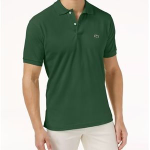 Lacoste Slim Fit Polo Tee in Green 🆕